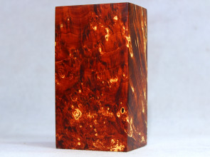 Stabilized Maple Burl Wood Mod Block